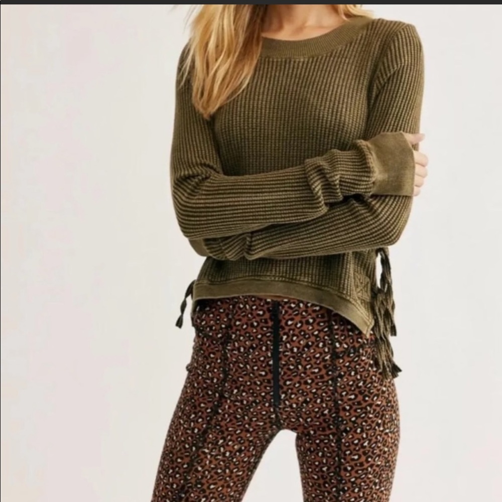 Free People Thermal Interlakes Top